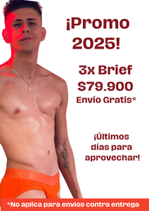 A PROMO 3 Brief X89.900 PAGO CONTRAENTREGA